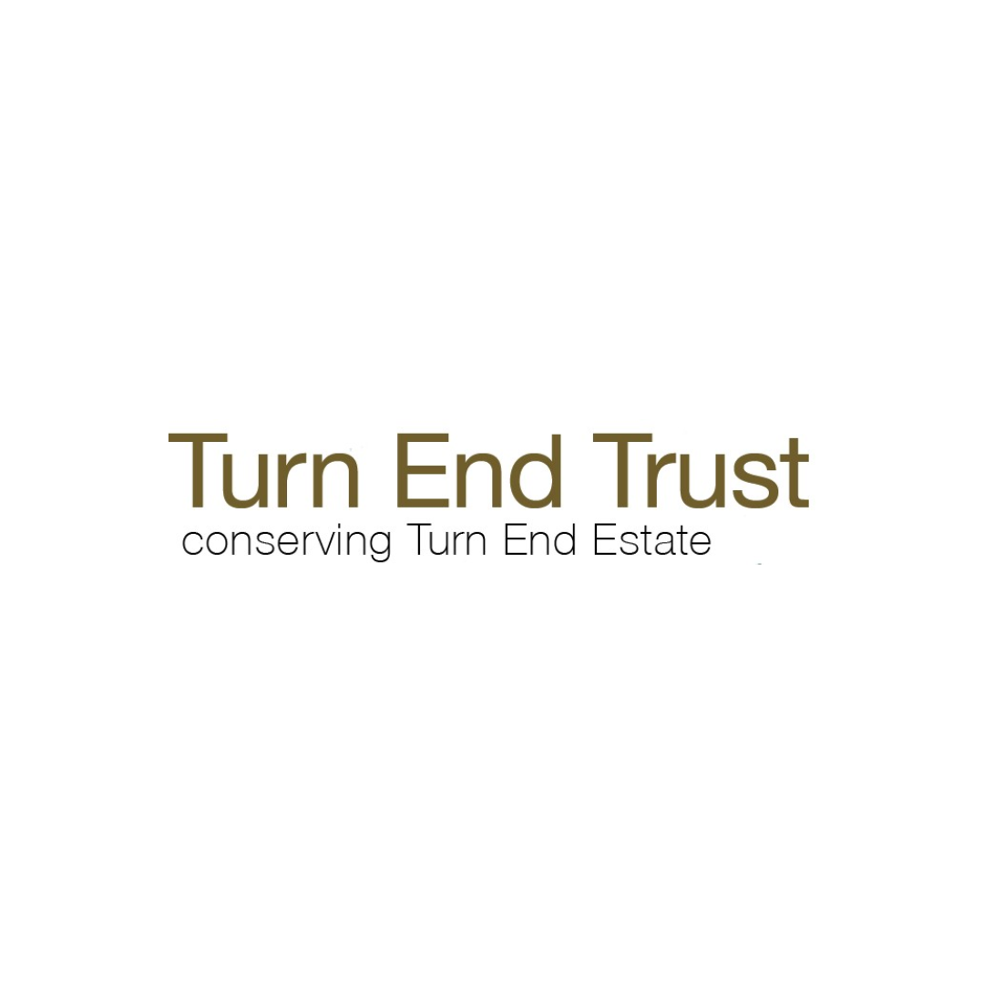 Text reading "Turn End Trust" with smaller text "conserving Turn End Estate" on a white background.