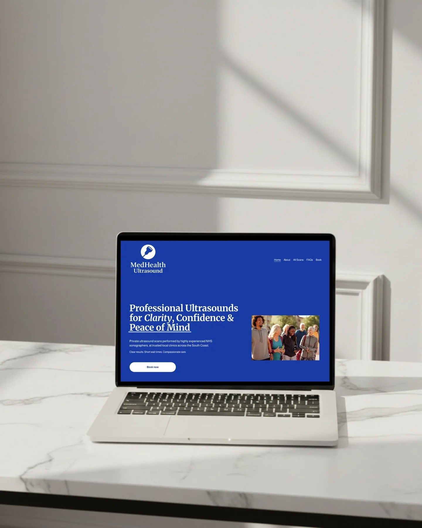 🥼MedHealth Ultrasound knew exactly what they wanted for their website - from the colours to the layout. I helped bring their vision to life, and we loved how it turned out! 💙

The site is designed to make it easy for visitors to find the health inf