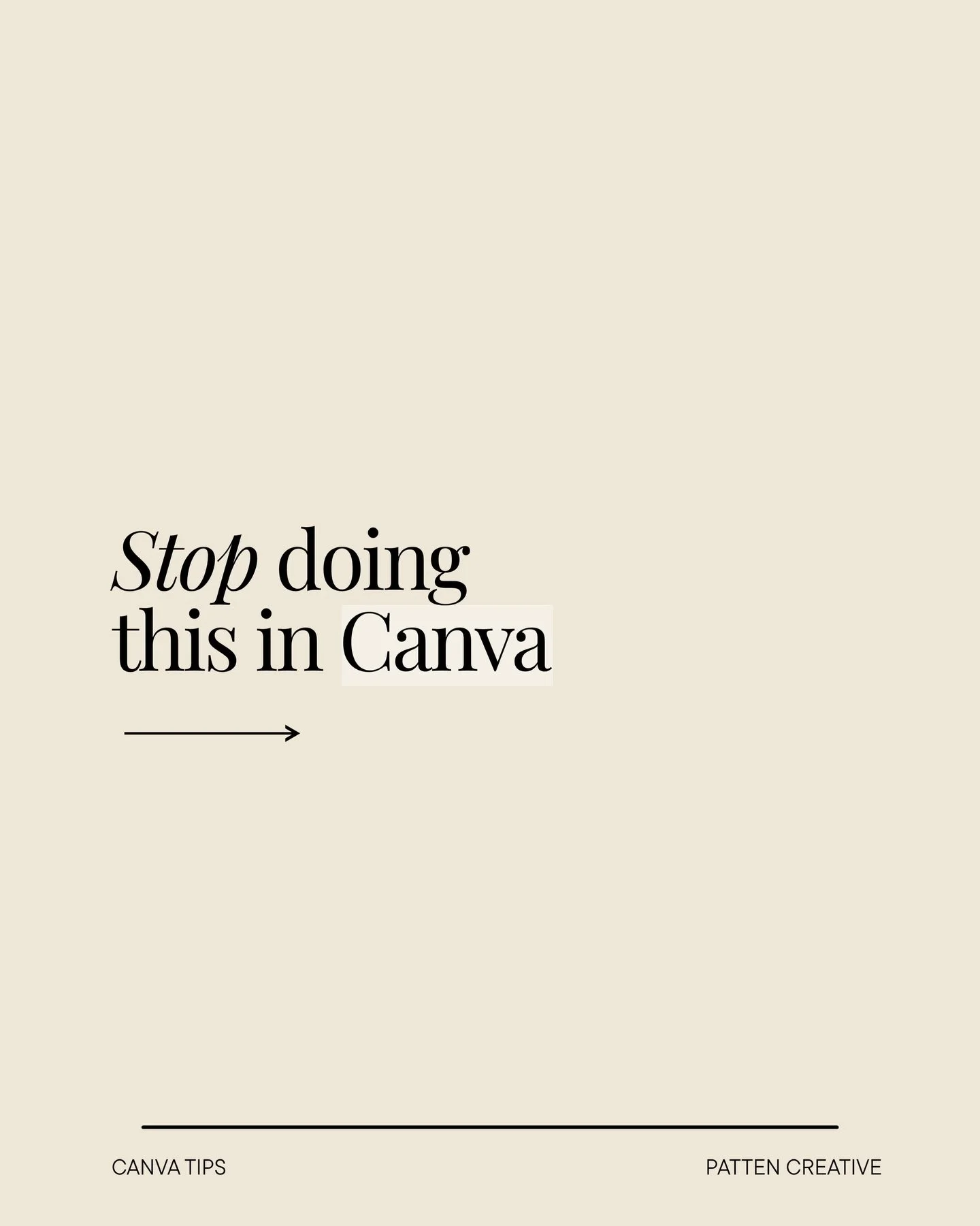 If Canva is taking you longer than it should&hellip; you&rsquo;re probably doing a few things the slow way. Here are the &ldquo;stop doing this &rarr; do this instead&rdquo; swaps that save me SO much time as a designer.

Small changes = faster workf