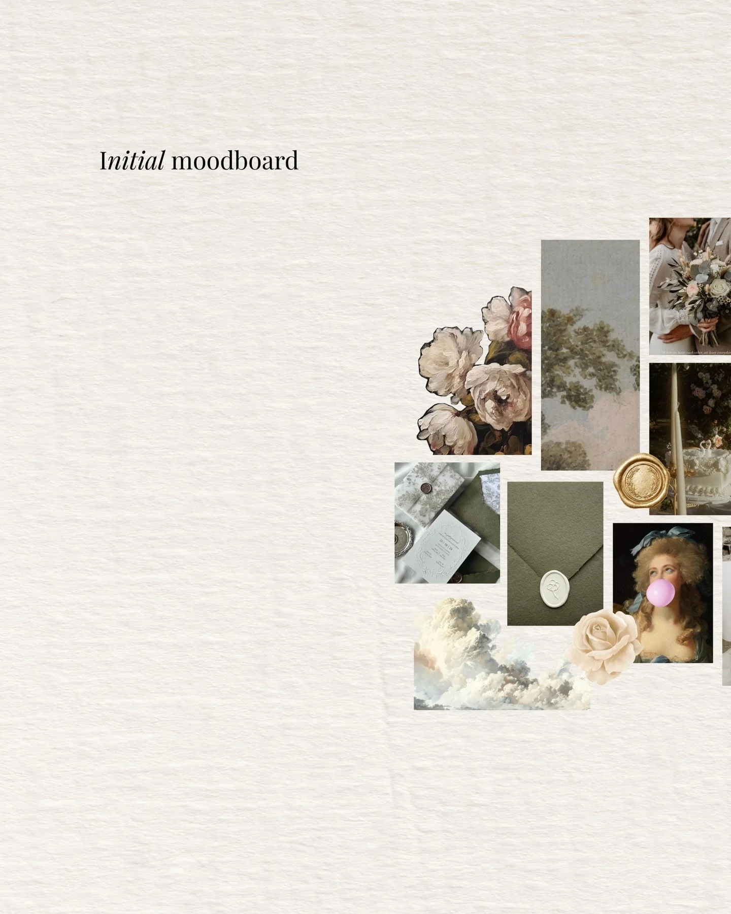 A little mood board for a current project I&rsquo;m working on&hellip; can you figure out what it&rsquo;s for 👀🍾 

#moodboard #websitedesign #wedding #weddingwebsite