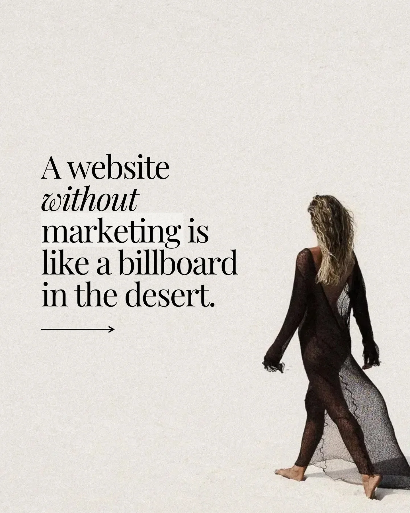 A website doesn&rsquo;t replace marketing - it supports it. Visibility brings people in. Your website gives them somewhere to land.

That&rsquo;s why it&rsquo;s an investment, not just a cost. 

#website #marketing #branding #photographerwebsite