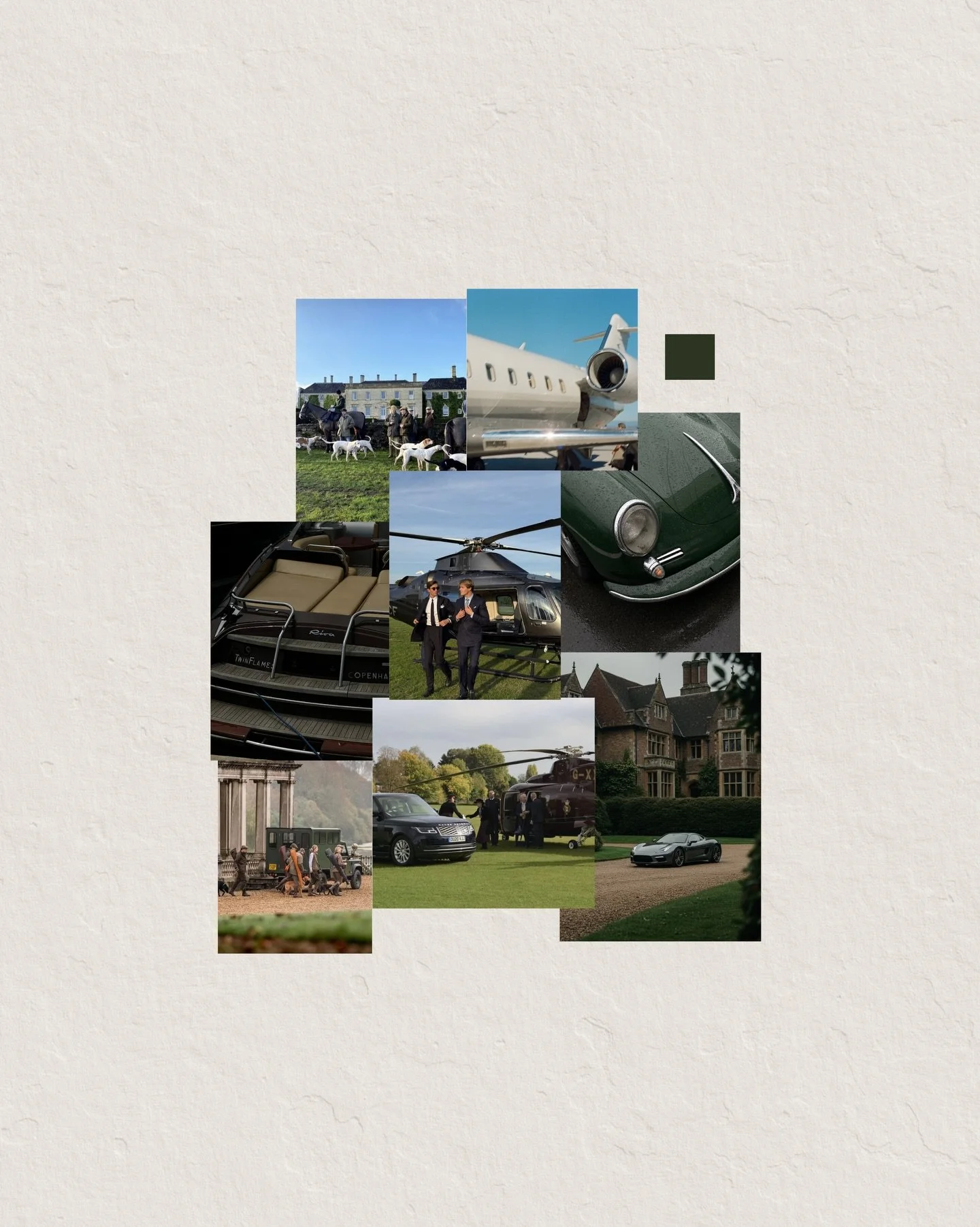 Monday mood board - A little sneak peak into the visual direction of some upcoming branding. Traditional English countryside with a blend of modern luxury. 

#moodboard #luxurybranding #oldmoney #logo