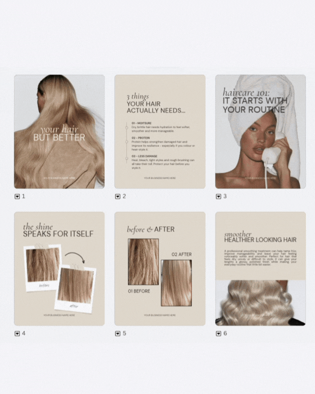 Hair templates for selling (6).gif