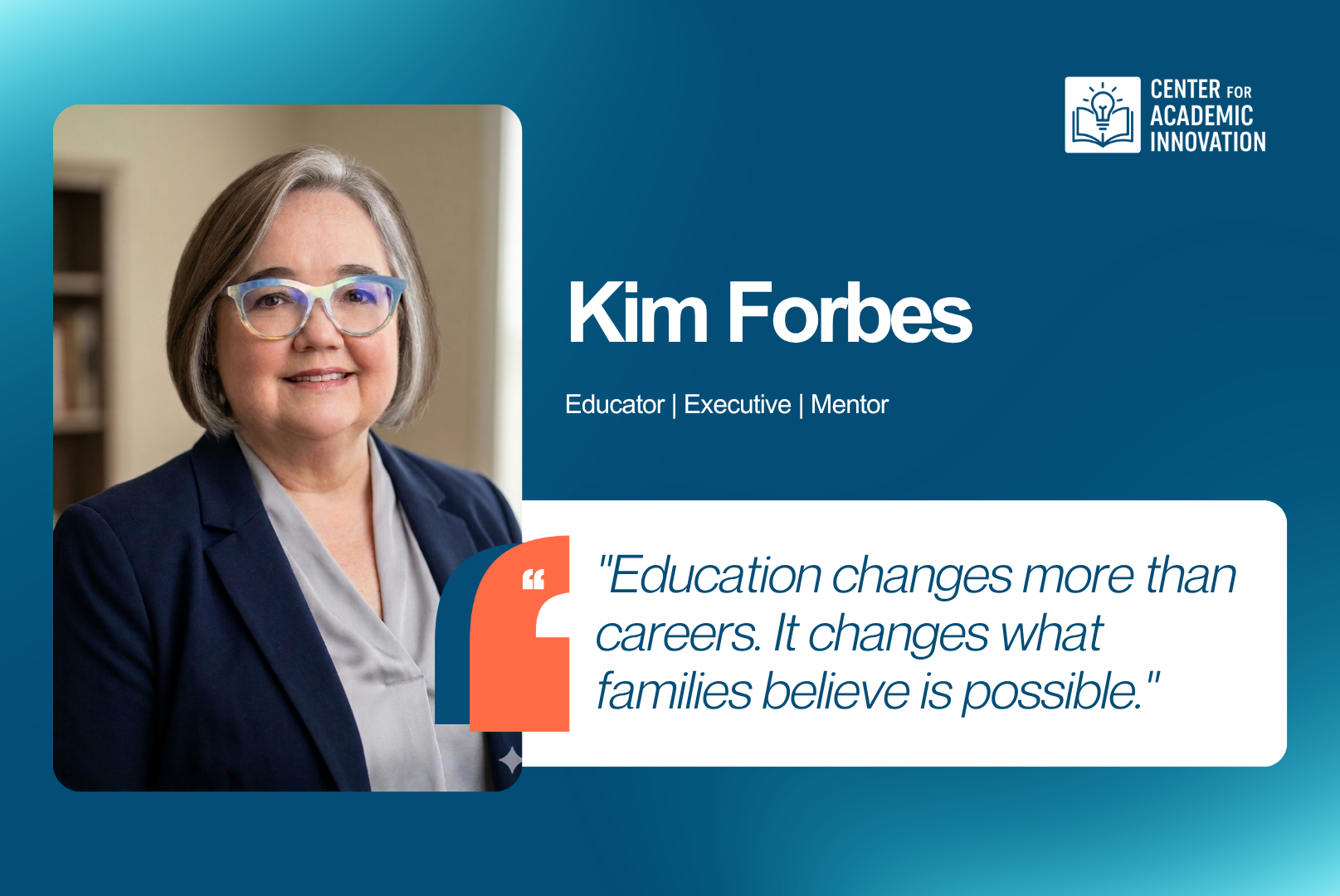 From Teller to Teacher to Interim CFO