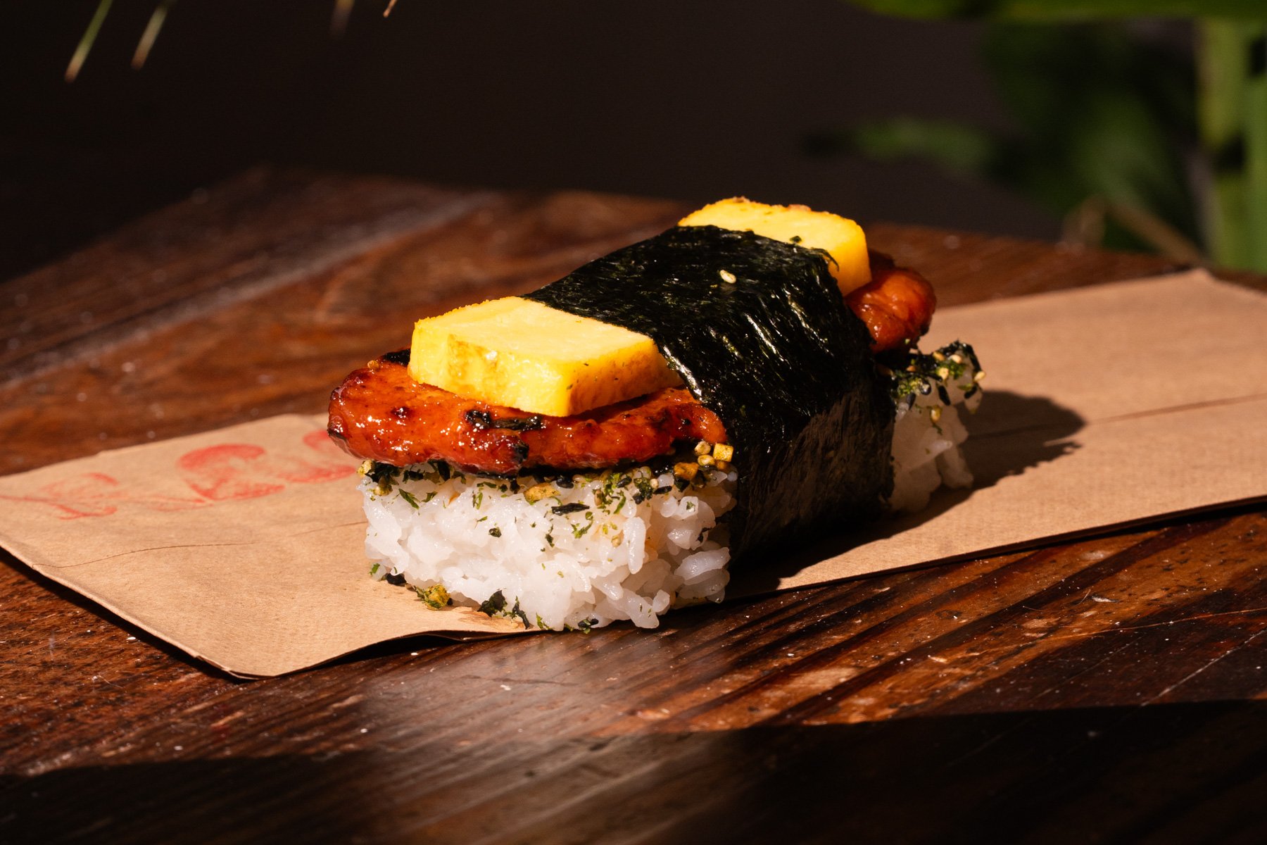 LONGANISA + EGG MUSUBI