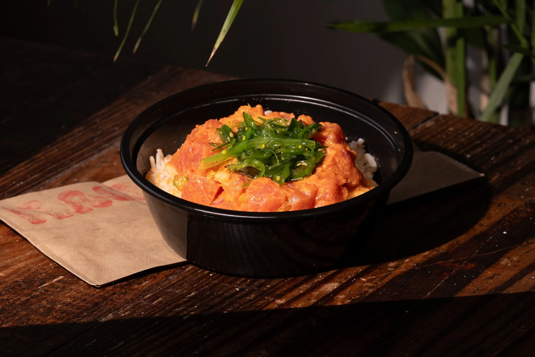 1 SCOOP SPICY AHI POKE BOWL WITH SEAWEED SALAD