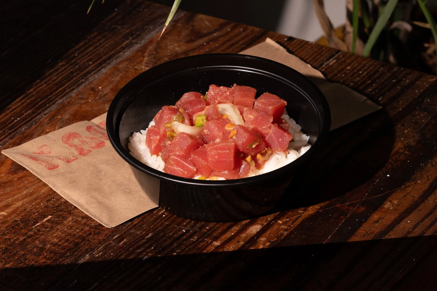 1 SCOOP SHOYU AHI POKE BOWL