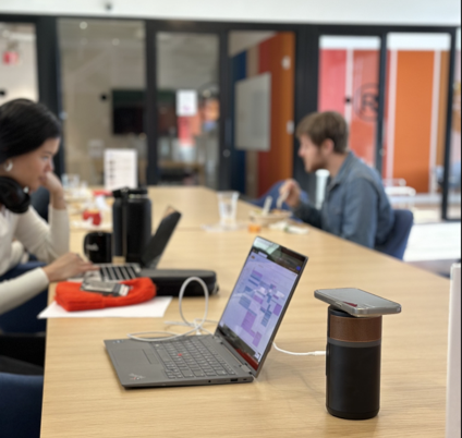 Sampling partnership with WeWork