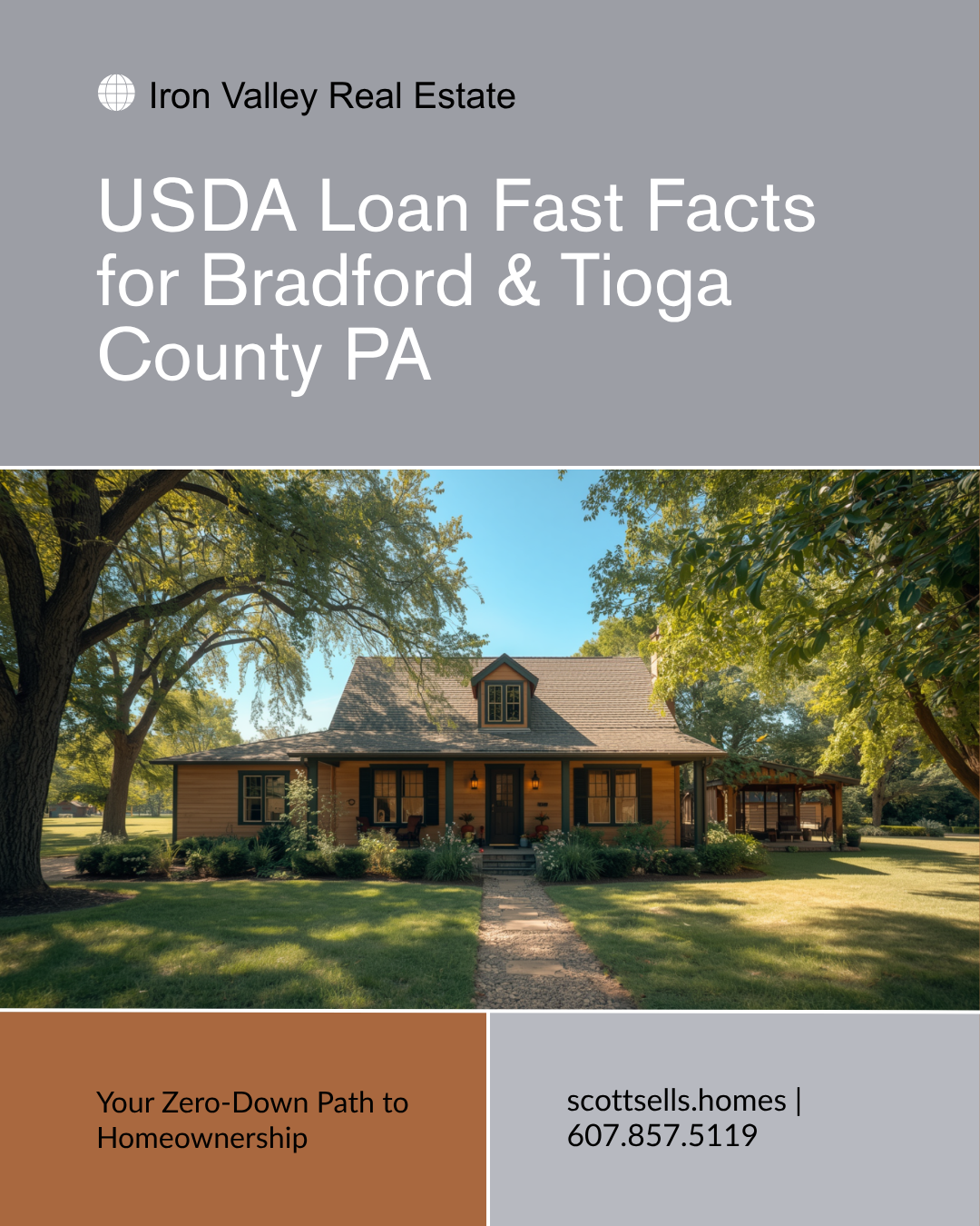 USDA loan eligibility checklist for Bradford and Tioga County Pennsylvania homebuyers 2026