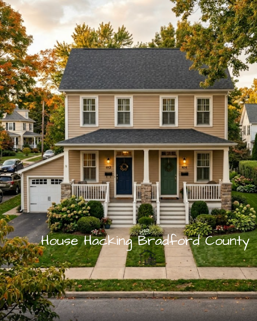 duplex Bradford County PA, in-law suite homes Northern Tier, multi-family homes Sayre PA
