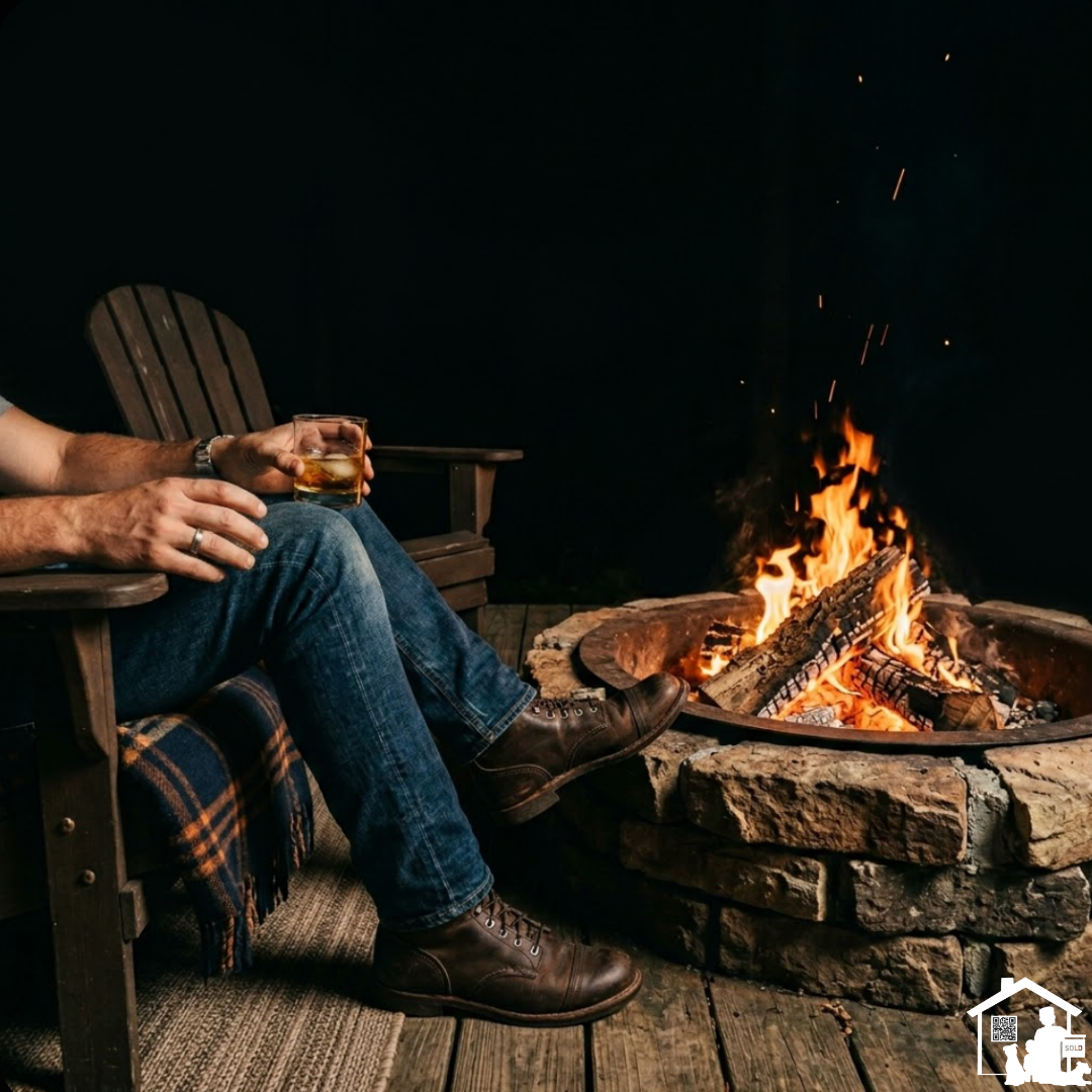 outdoor living homes Bradford County PA, homes with land Troy PA, sell rural home north central PA, outdoor lifestyle homes Bradford County, homes with porch fire pit Bradford County PA, rural real estate north central Pennsylvania