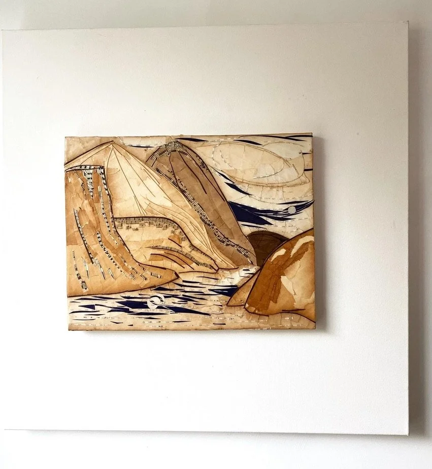 Full moon at the fjord