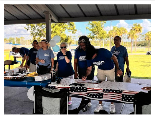 Community Volunteers Hit the Streets to Engage Wesley Chapel Voters