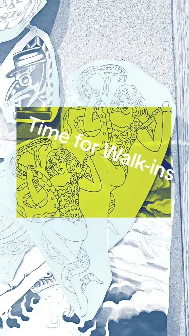 We have time for walkins or you can show up and we will set it up!
