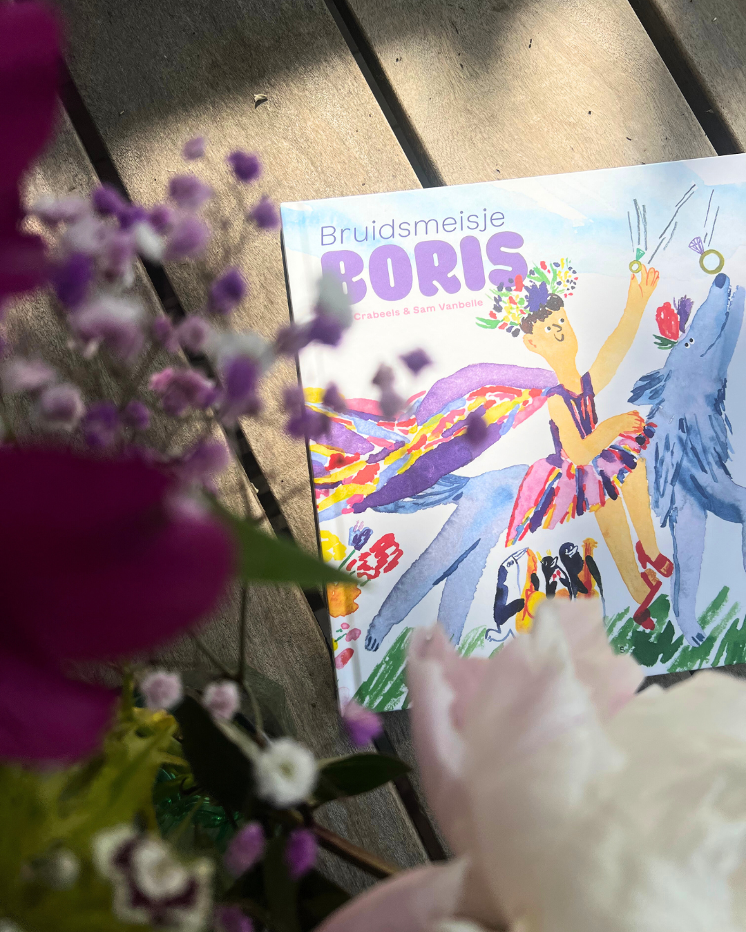 Bruidsmeisje Boris, een speels prentenboek waar iedereen gewoon zichzelf mag zijn!