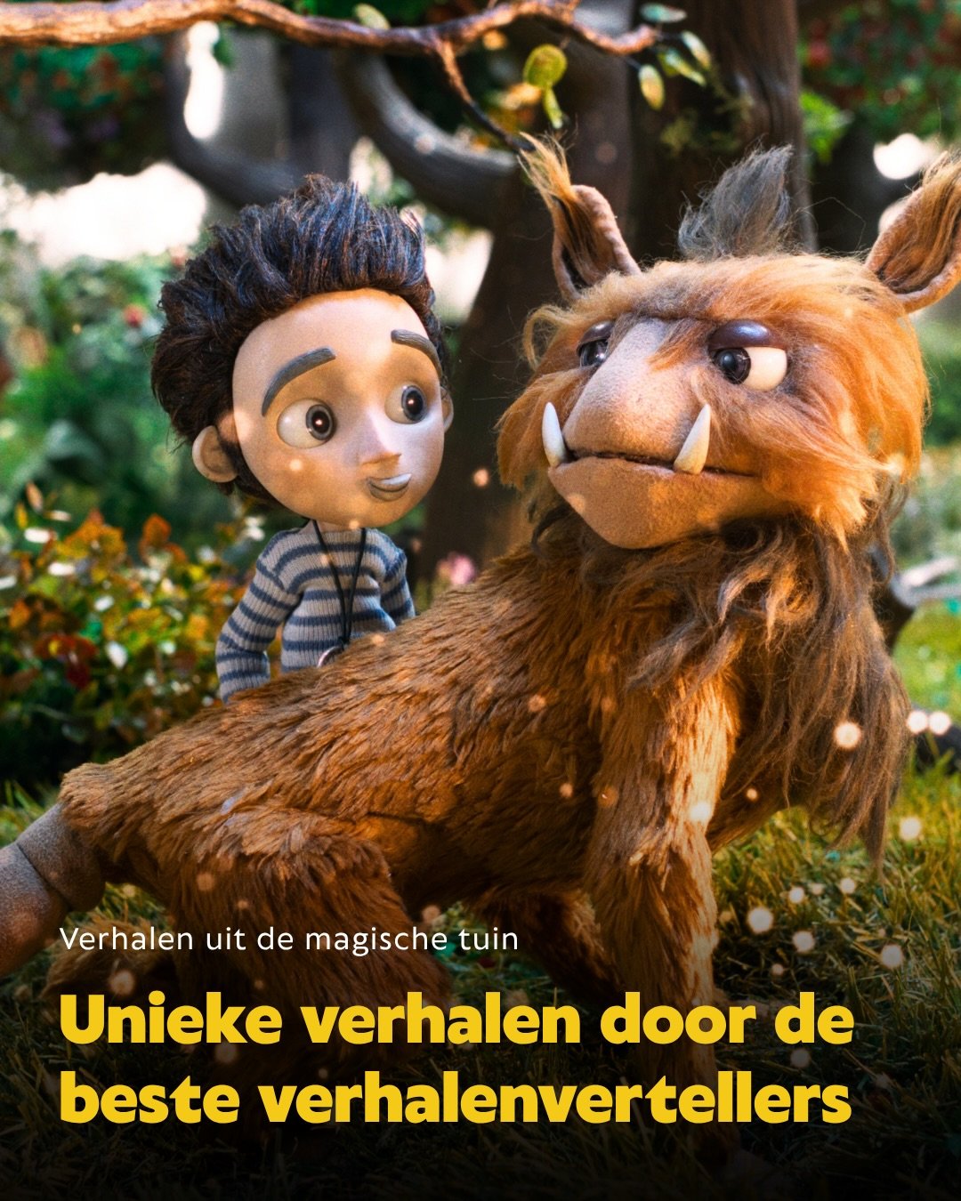 Stel je voor dat je een verhaal moest verzinnen met drie ingredi&euml;nten, welke drie zou jij kiezen?

In de nieuwe stopmotionfilm &lsquo;Verhalen in de magische tuin&rsquo; neemt de jonge Suzanne de taak op zich om verhalenverteller te worden wanne