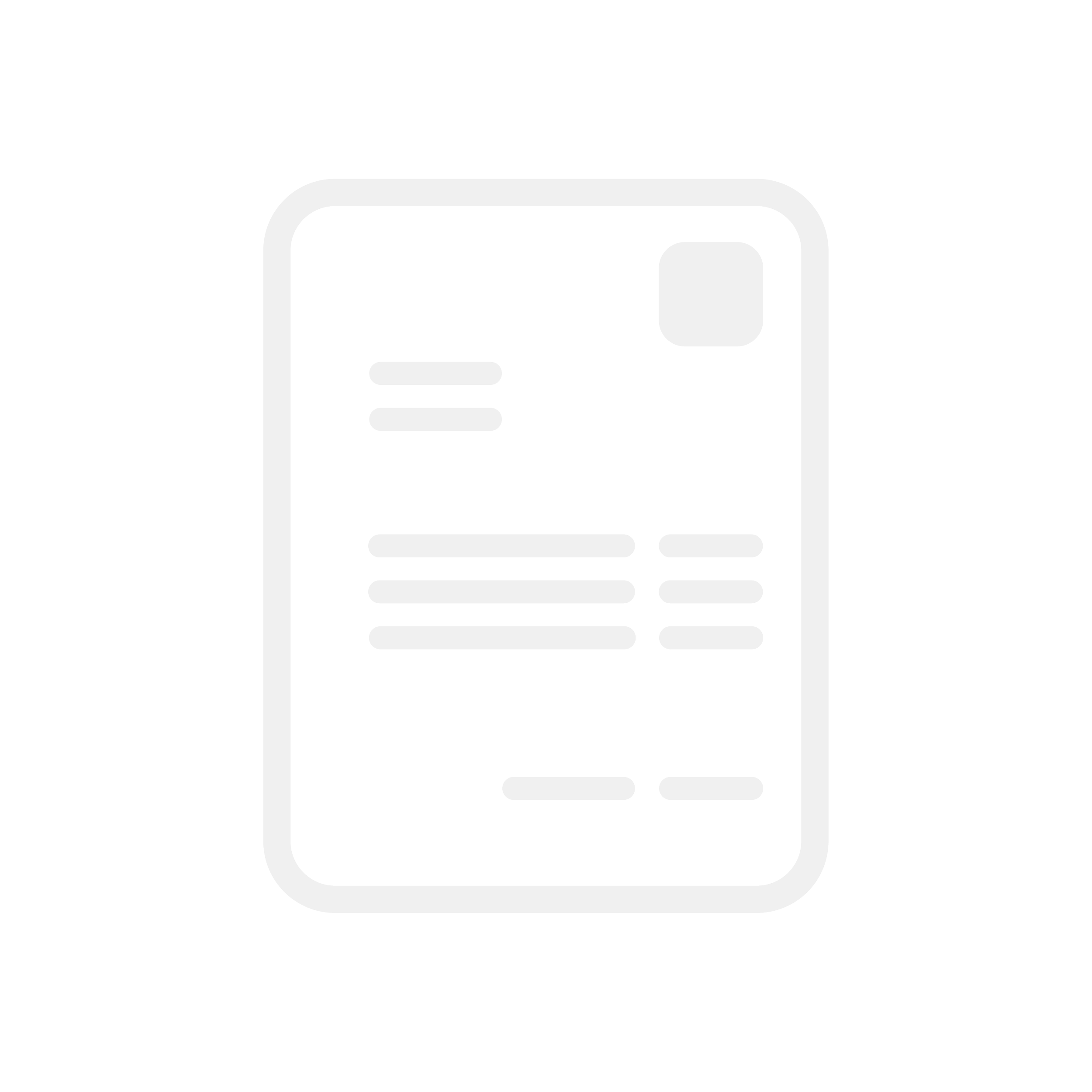 Icon of a document or paper with lines and a squared corner.