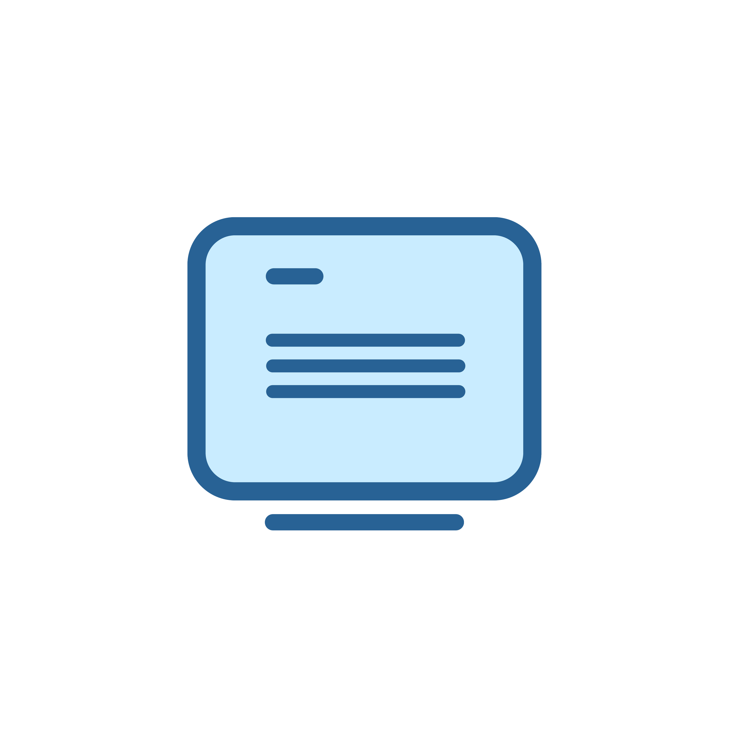 Computer monitor displaying a webpage or document with lines of text