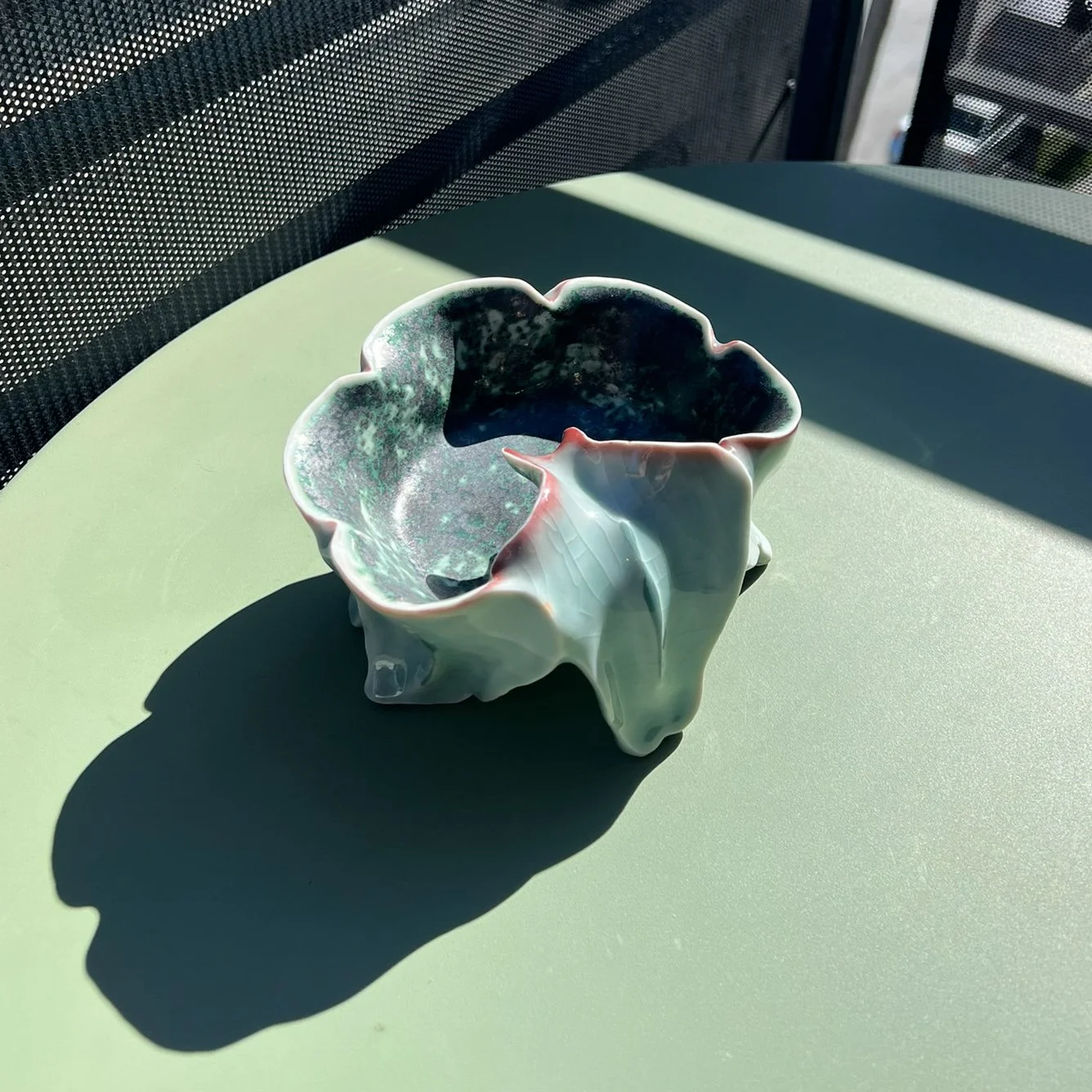 Foliate Ashtray