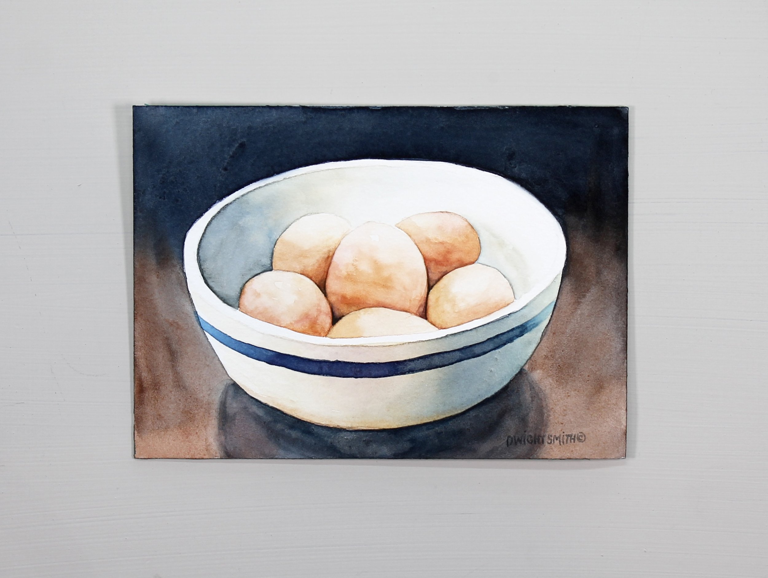 "Brown Eggs in Bowl"