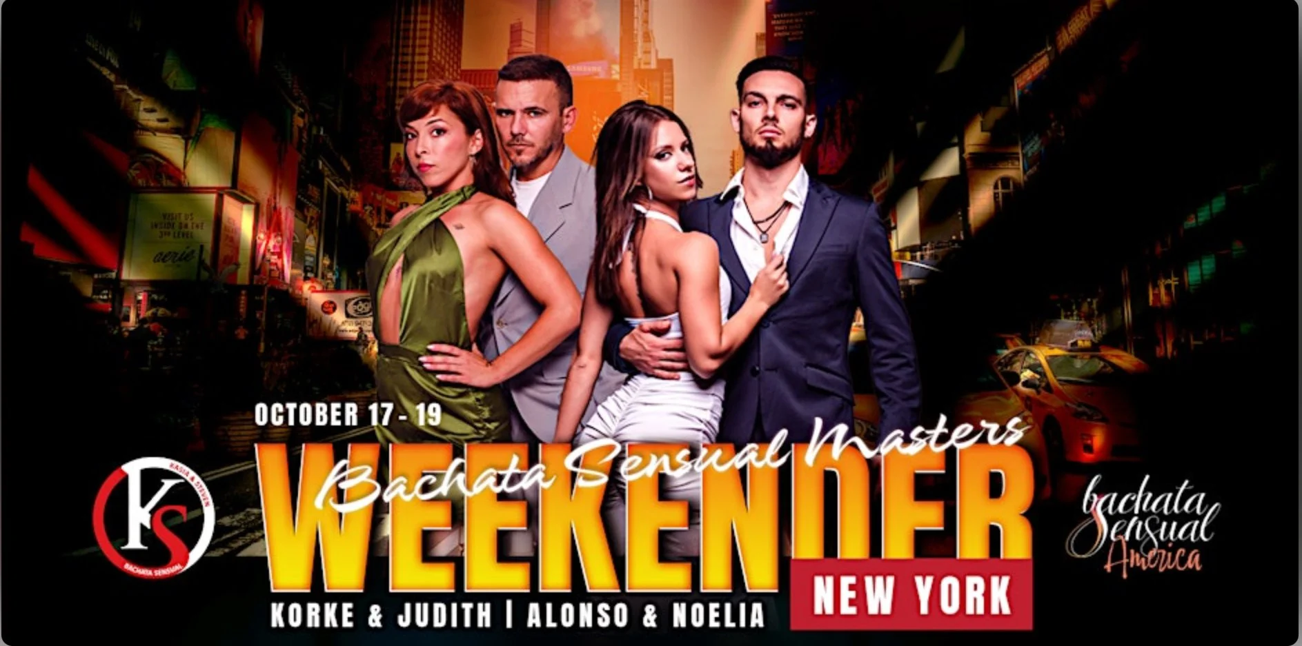Bachata Sensual Masters Weekender