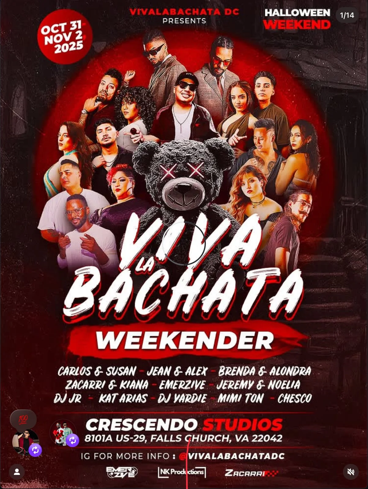 Viva La Bachata: Halloween Weekender
