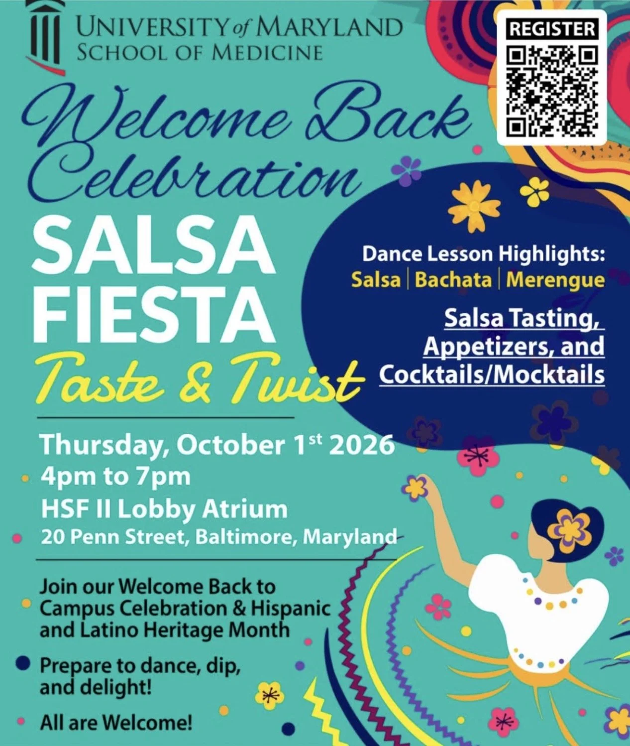 UMSOM Salsa Fiesta: Taste & Twist