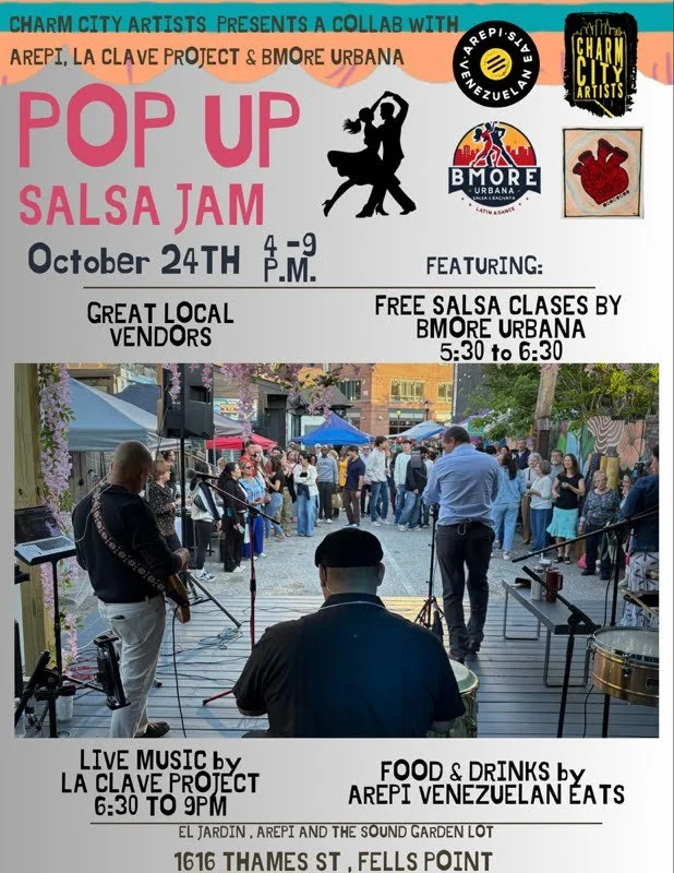 Pop Up Salsa Jam: Free Salsa Class + La Clave Project Live
