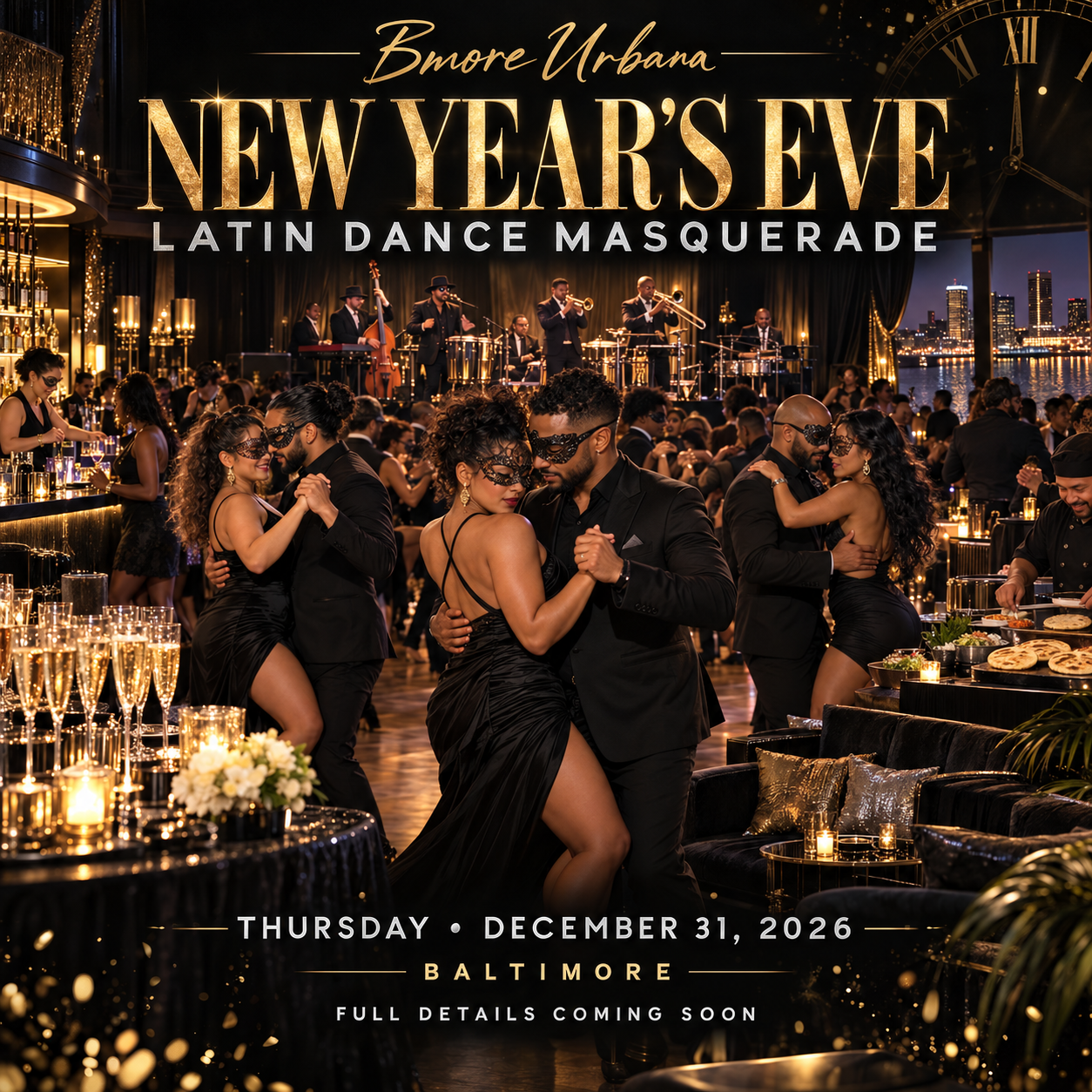 New Year's Eve Latin Dance Masquerade