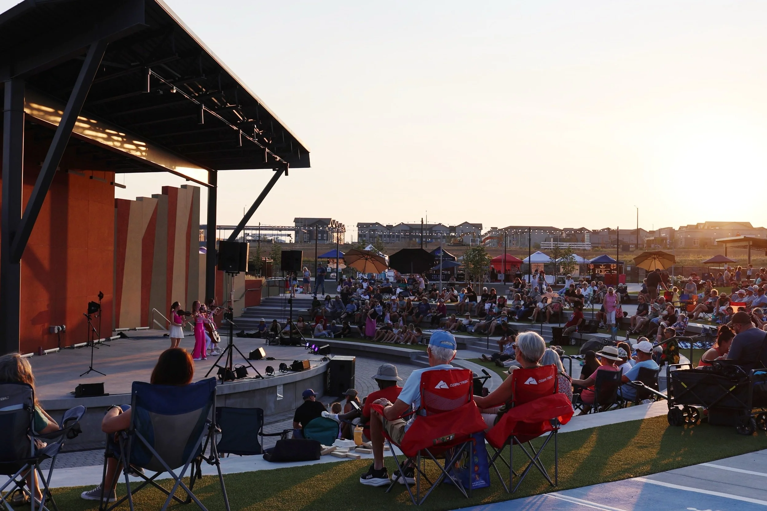 Join us this Thursday for our second to last Free concert and Community Market of the season with @deadpanicband ! So grateful for this summer with our community!