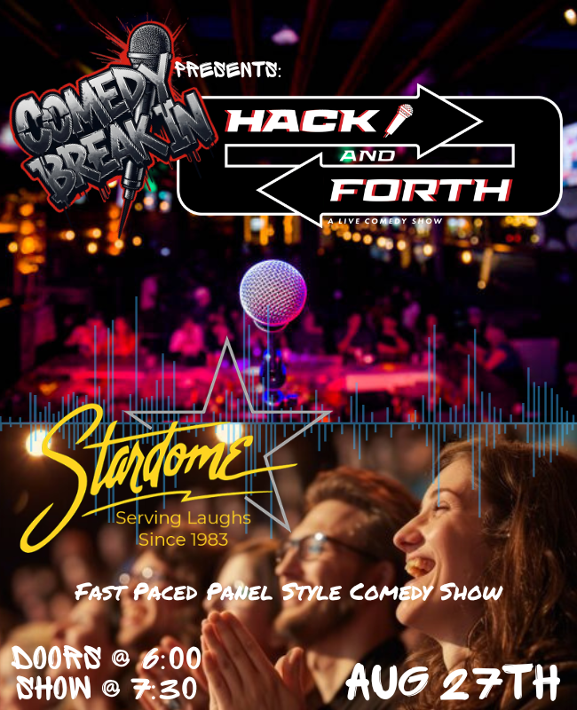 8/27 Hack and Forth At Stardome Birmingham AL
