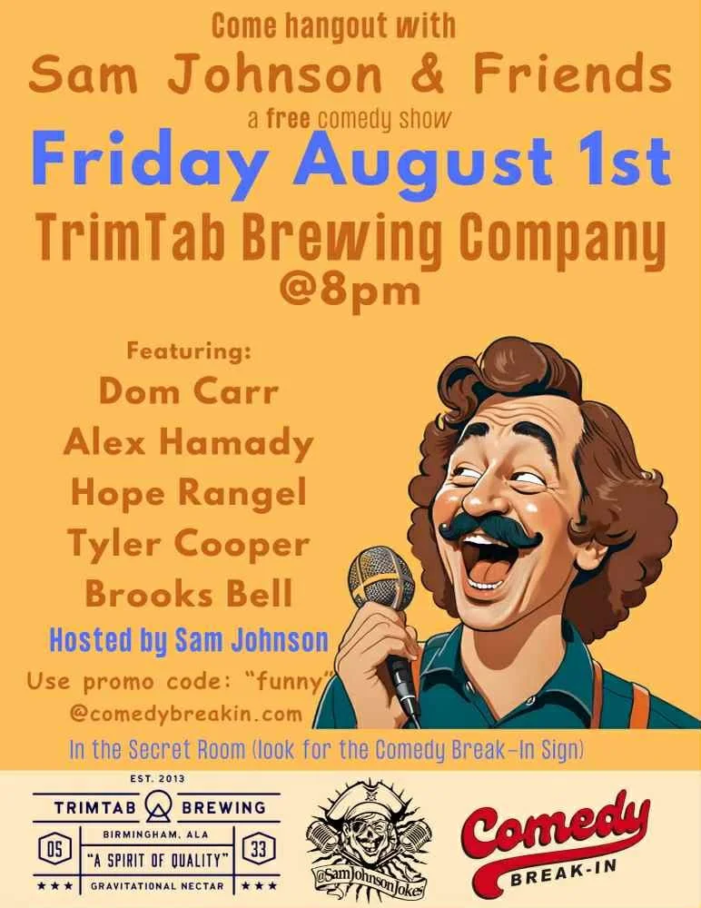 8/1 Sam Johnson and Friends TrimTab Secret Room