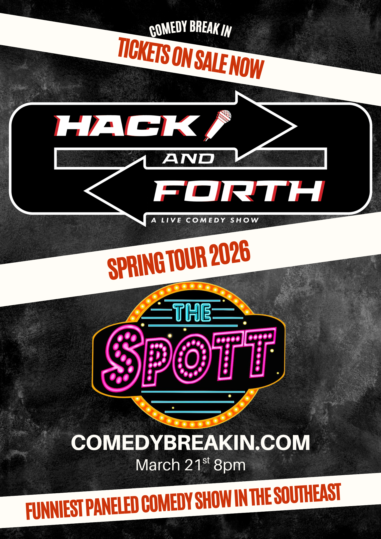 3/21 Hack and Forth At The Spott in Boaz Al