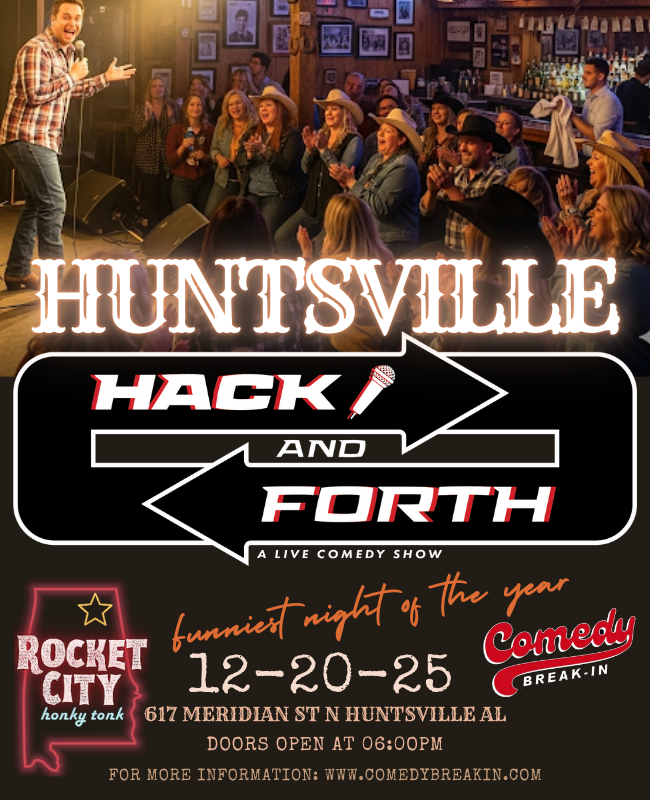 Hack and Forth at the Rocket City Honky Tonk