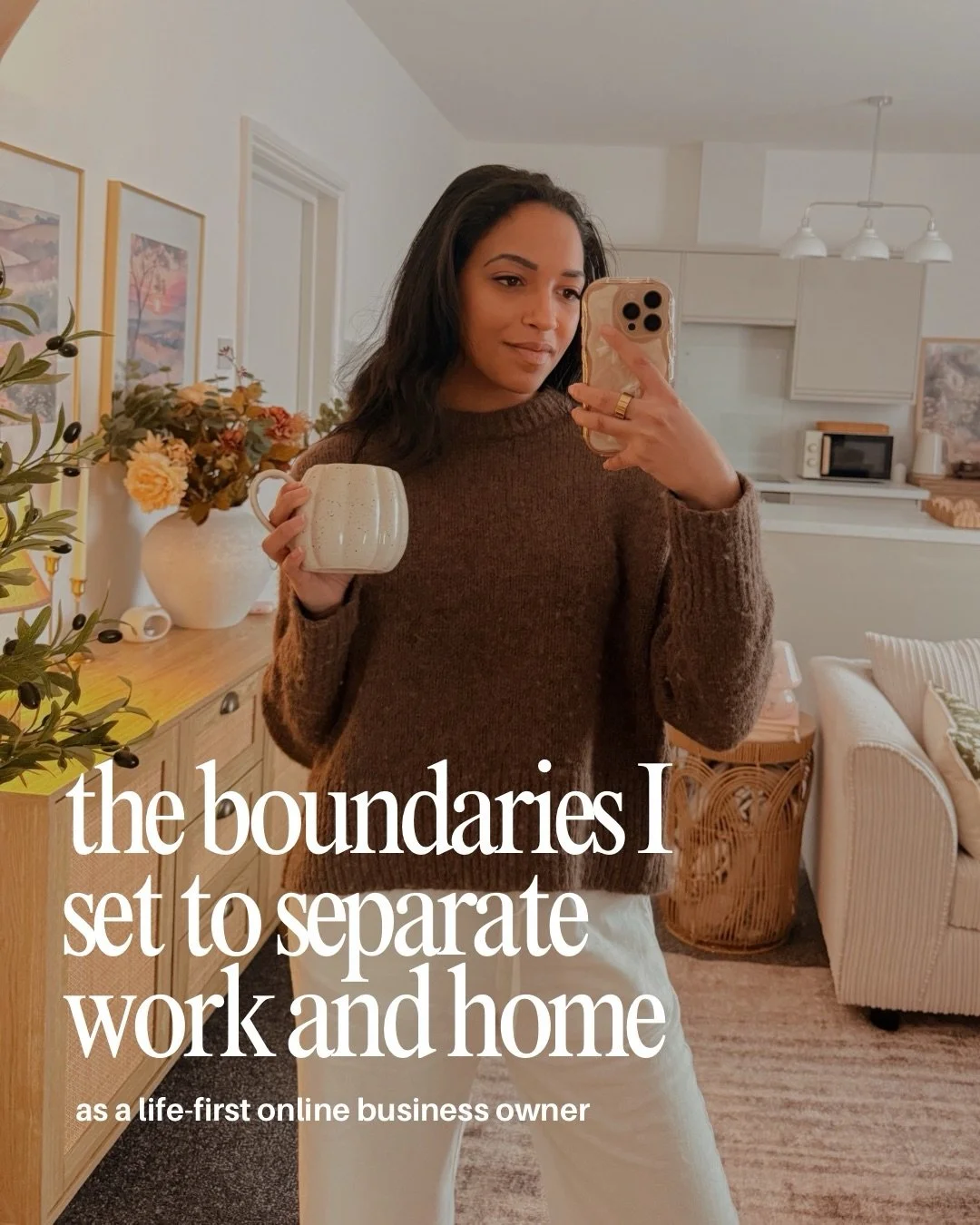 When you work from home, there&rsquo;s no natural line between work and life. So if you don&rsquo;t create boundaries, your work can expand to fill everything

Boundaries exist to protect your focus, energy and your long-term growth

A business that 