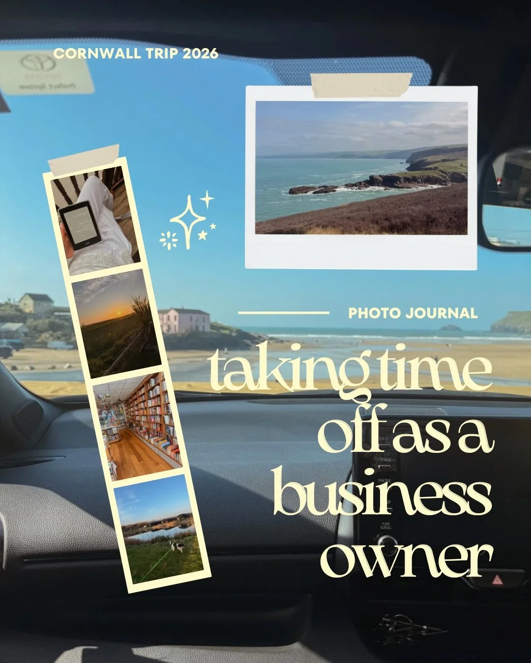 one of the strange things about running your own business is that work never really &ldquo;ends&rdquo;

there&rsquo;s always something you could be doing, which is why stepping away from it sometimes has to be a decision you make on purpose

this lit