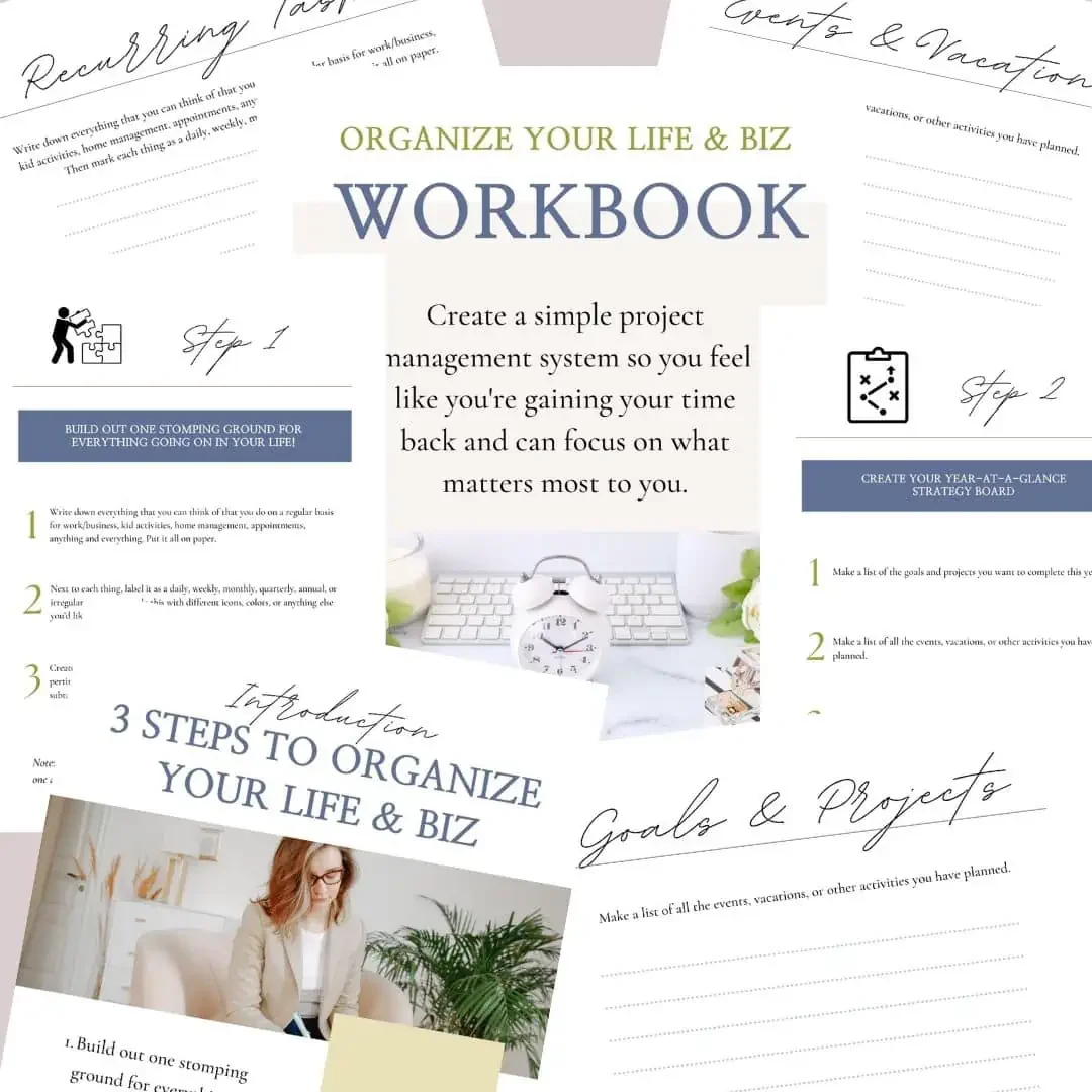 Organize Your Business &amp; Life