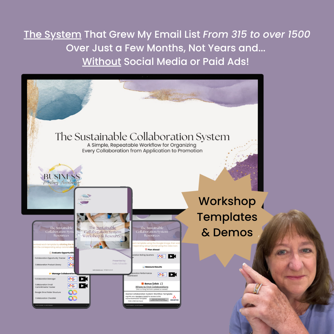 The Sustainable Collaboration System Workshop ($67 value)
