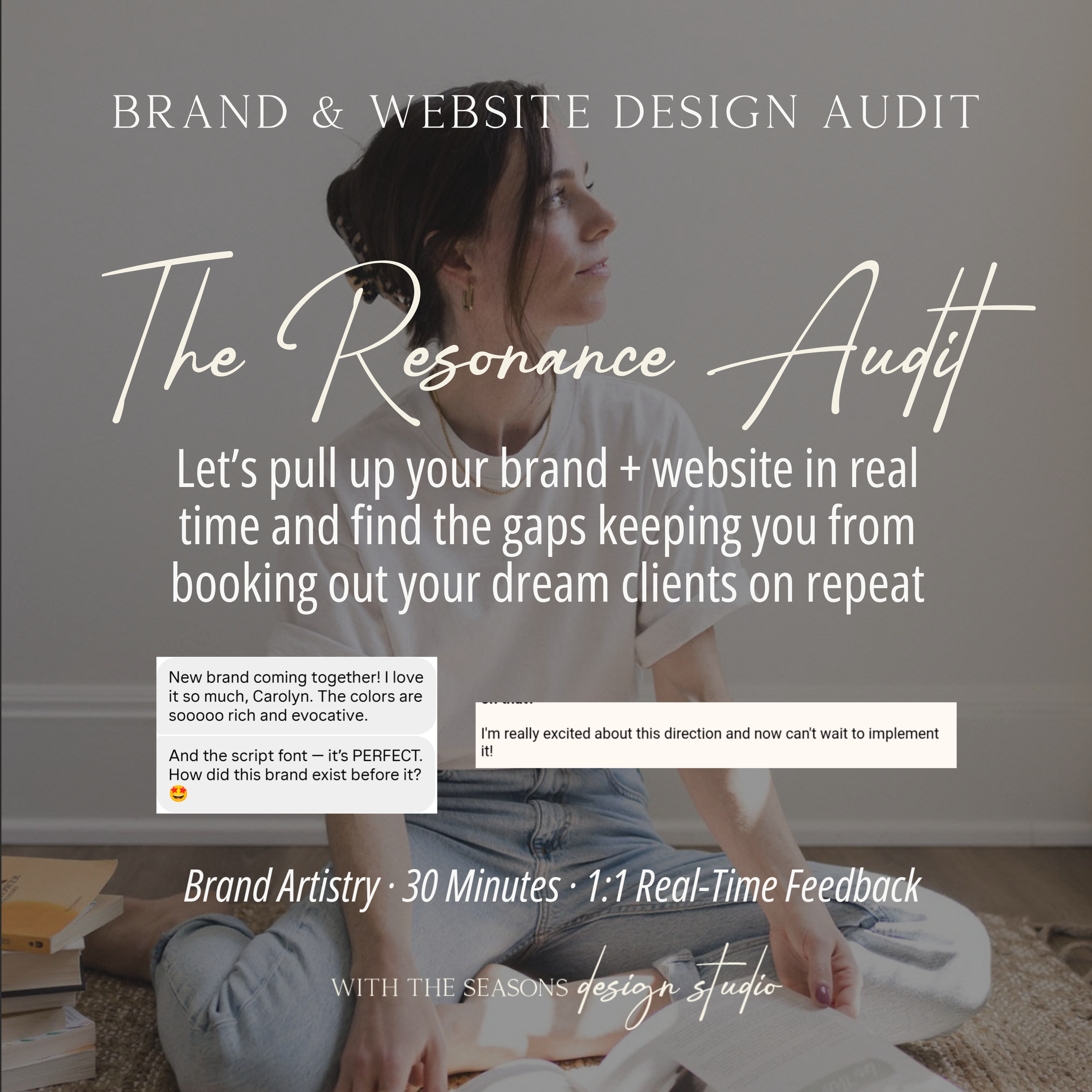 The Resonance Audit: 30-Minute Brand &amp; Website Design Audit ($111 value)