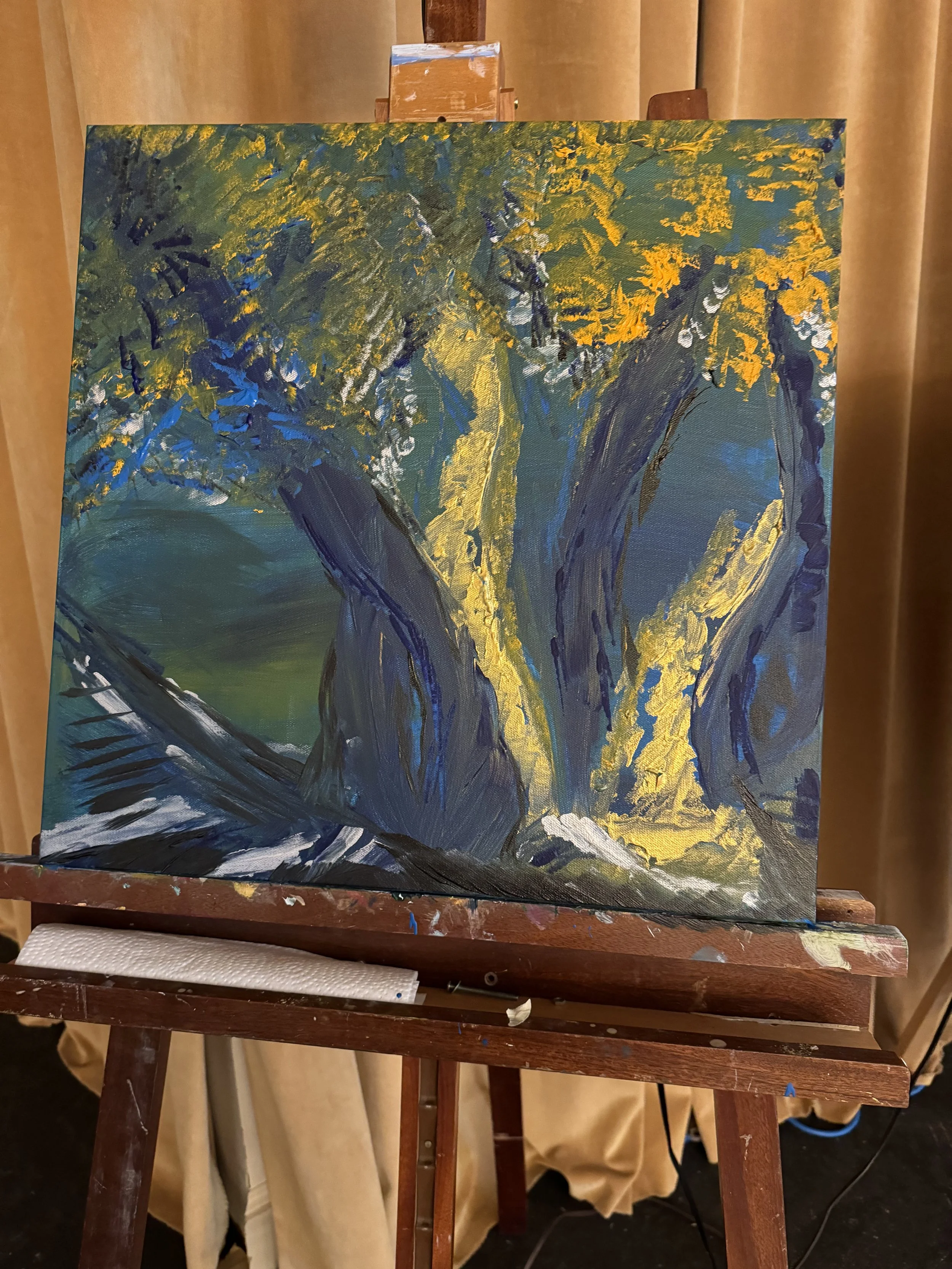 “His Glory Touched The Trees”