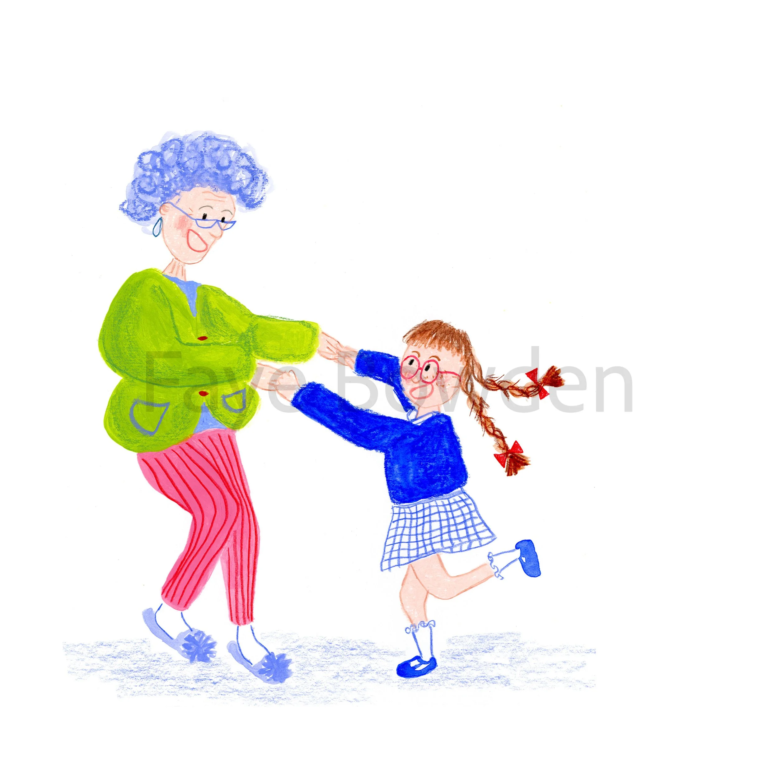 Faye Bowden_My Granny Loves to Dance_cover vignette WM.jpg