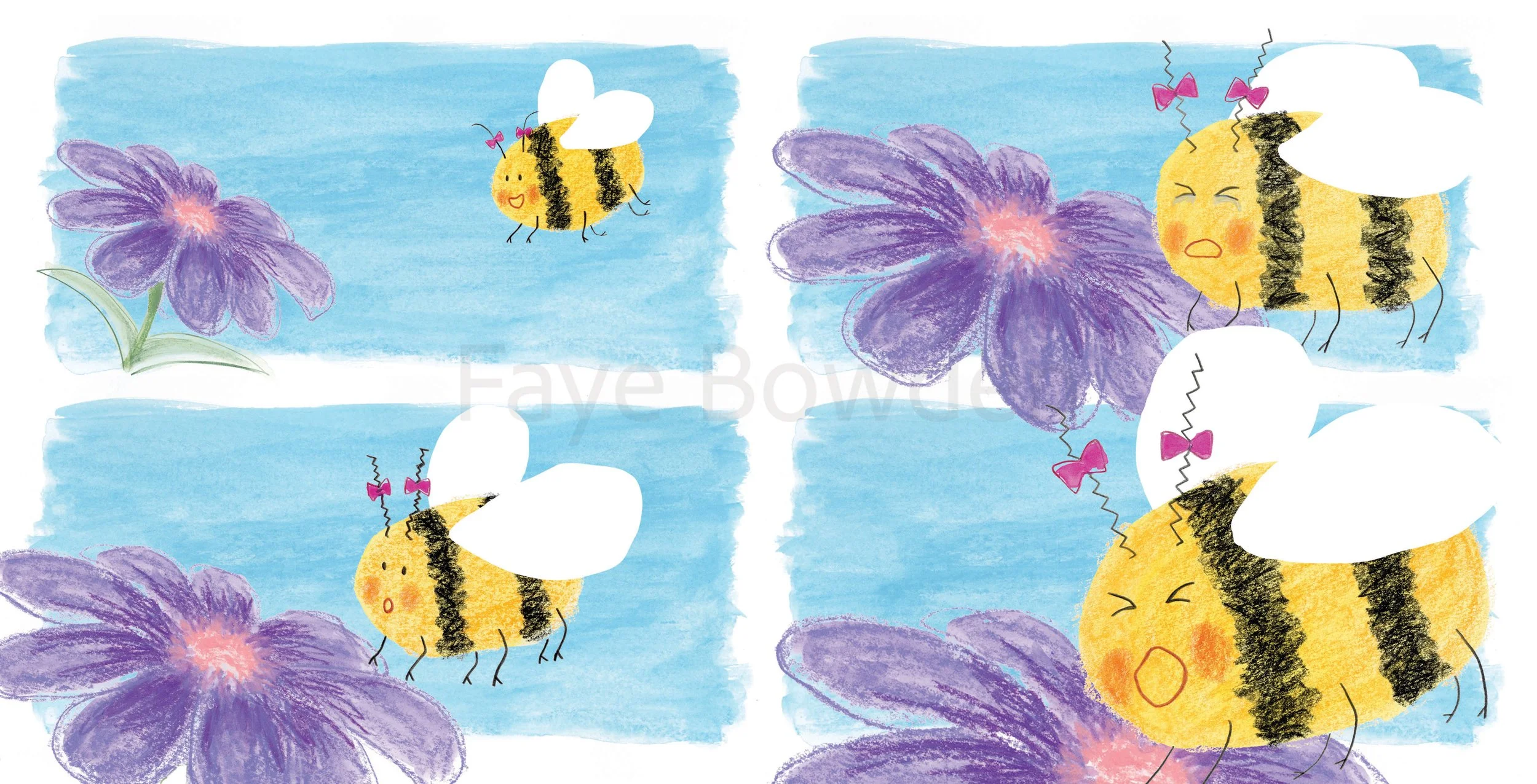 Bee book - Sneeze vignettes WM.jpg