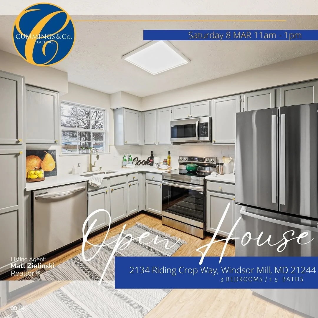 CANCELED ✨OPEN HOUSE: Sat, 08 March 11-1pm✨
📍 2134 Riding Crop Way, Windsor Mill, MD 21244
3 Bedrooms
1.5 Bathrooms
$285,000
🏡 Charming Townhouse in Parkview Trail - Move-In Ready! Welcome to this beautifully updated 3-bedroom, 1.5-bathroom townhou