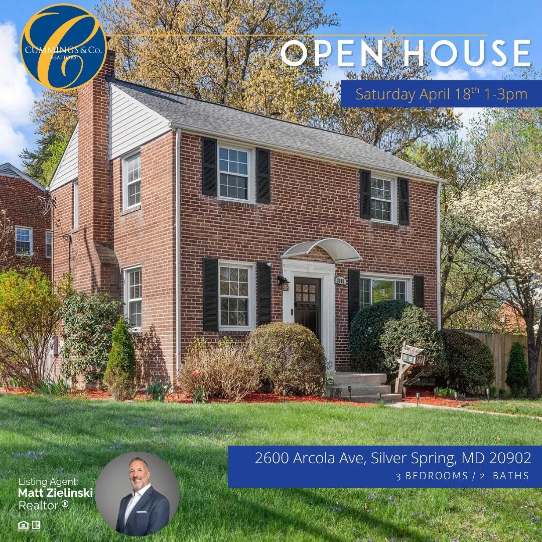 ✨Just Listed✨
OPEN HOUSE: Saturday April 18th 2026 1-3pm
📍2600 Arcola Ave, Silver Spring, MD 20902
3 Bedrooms
2 Bathrooms
$615,000
Welcome to 2600 Arcola Ave &mdash; a timeless all-brick colonial nestled on an expansive corner lot in one of Silver S