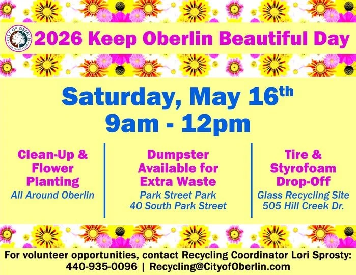 2026 Keep Oberlin Beautiful Day