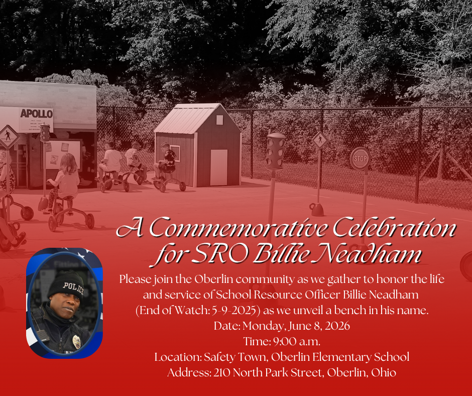 A Commemorative Celebration for SRO Billie Neadham