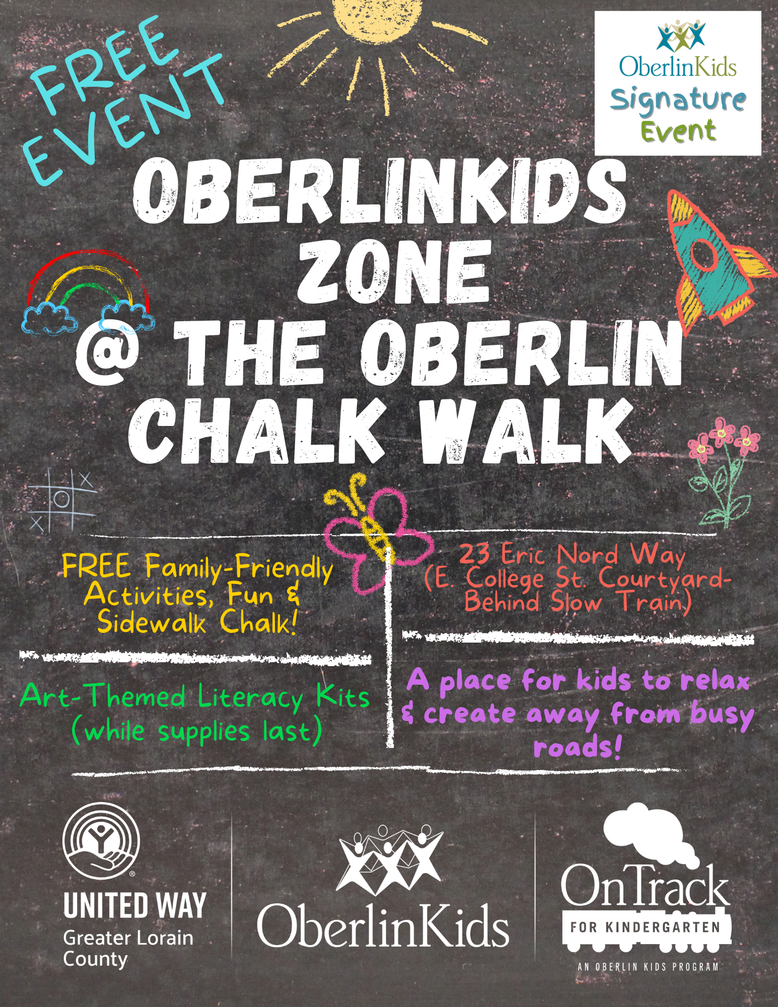 2026 OberlinKids Zone at the Chalk Walk