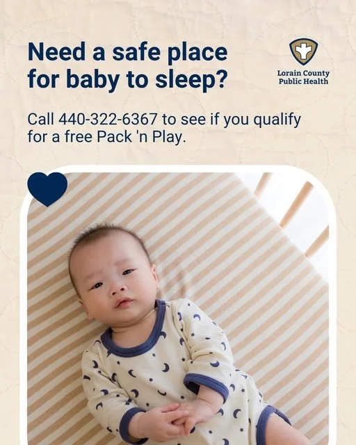 Lorain County Public Health Safe Sleep