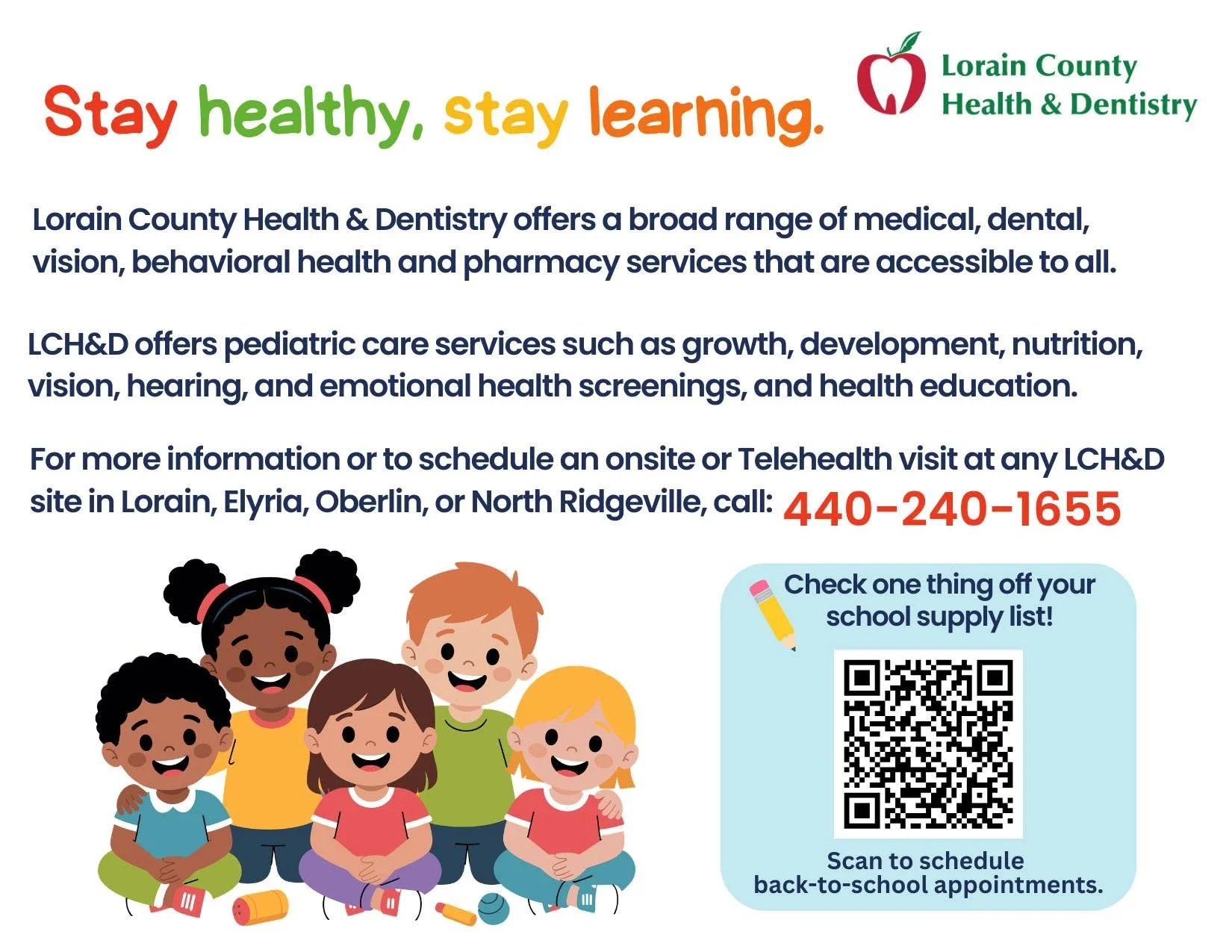 Back-to-School Vaccines and Physicals Available