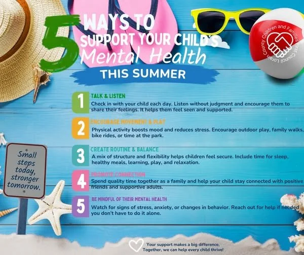 5 Ways to Support Your Child’s Mental Health This Summer